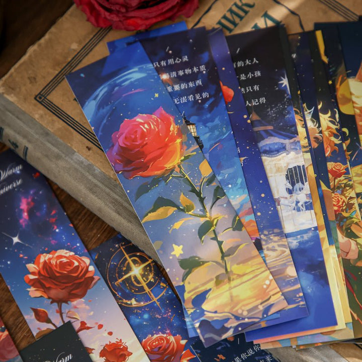 Little Universe Series Bookmarks Original Illustrations Warm Universe Theme