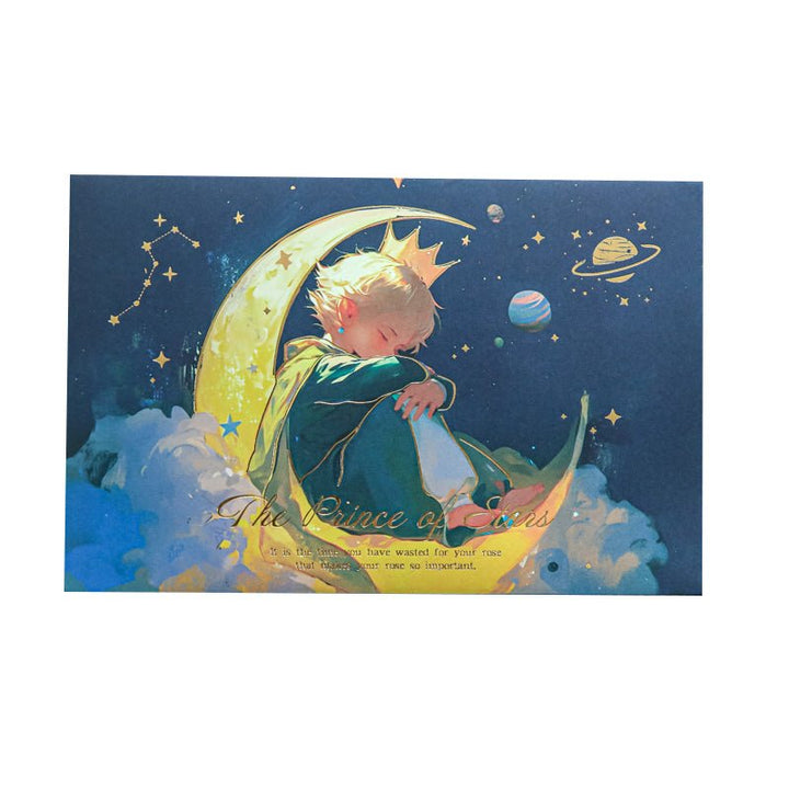 Little Universe Series Letter Paper Set Galaxy Inspired Artwork