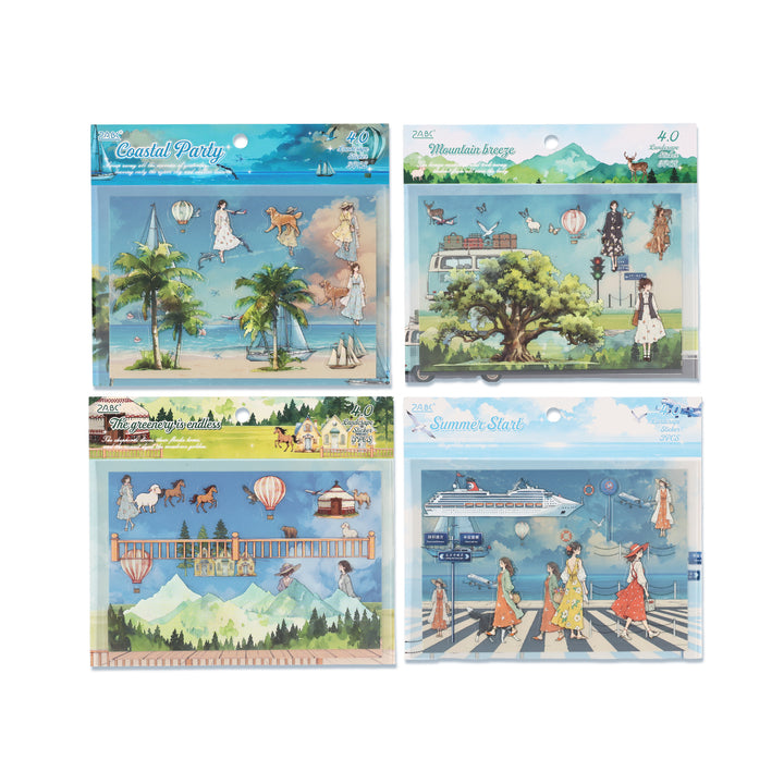 Long Holiday City Countryside Travel Journal Suitable for Journal