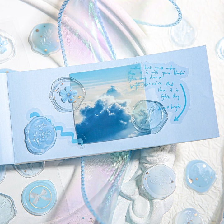 Luminous Starry Epoxy 3D Stickers Gold Foil Scrapbooking Main