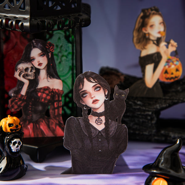 Luna Party Artistic Stickers Gothic For DIY Decor