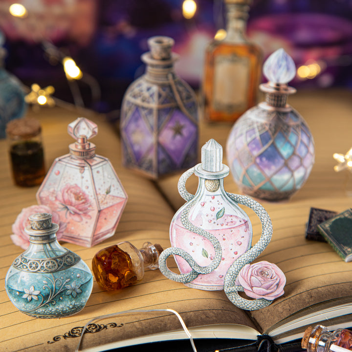 Magic Bottle Secret Language journal essential sticker set