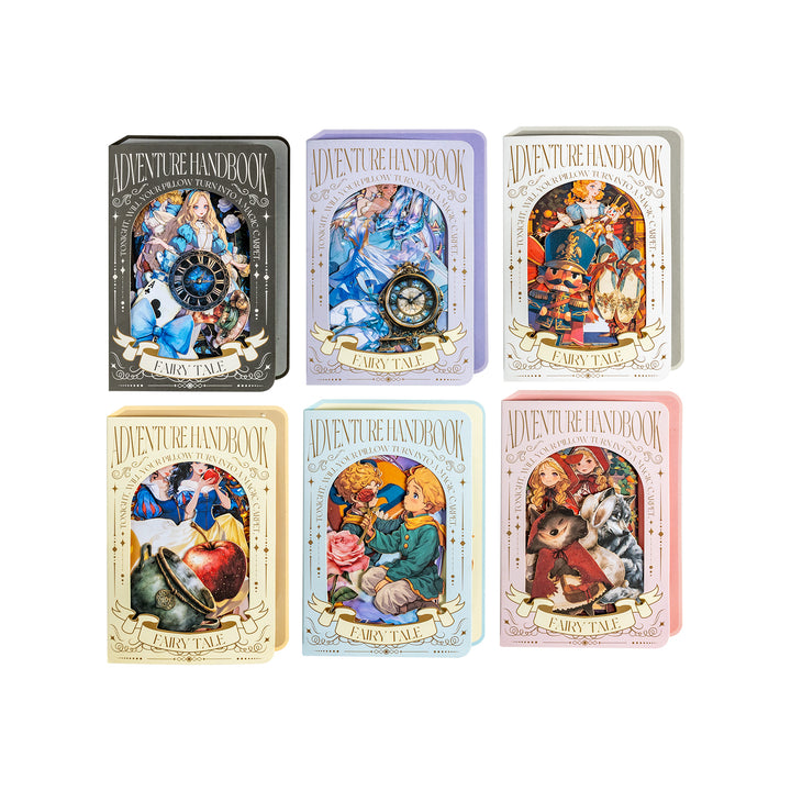 Magic Stickers Fairy Tale Girl Series Scrapbook Paper Elements