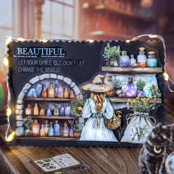 Magic Stickers Magic Pharmacy Witchy Characters Magical Potion Style