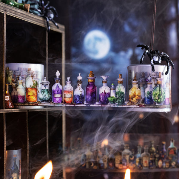 Magic Tape The Witchs Potion Bottle Handmade Look