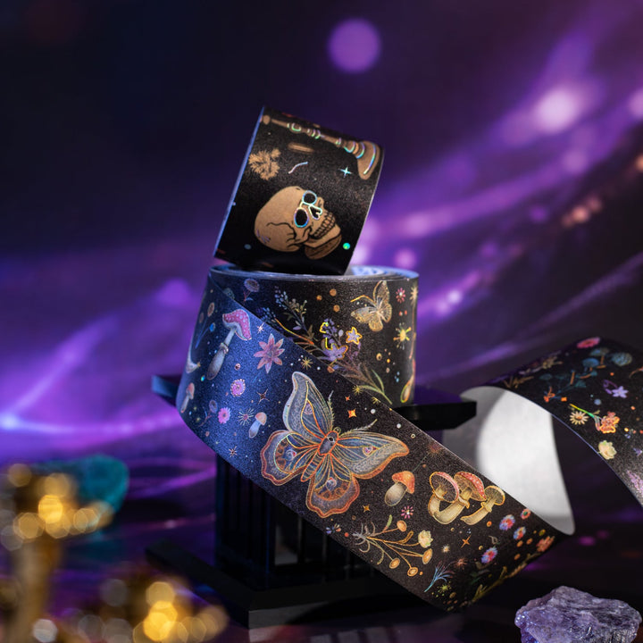 Magic Washi Tape Dark Shadow Realm starlight gothic washi tape