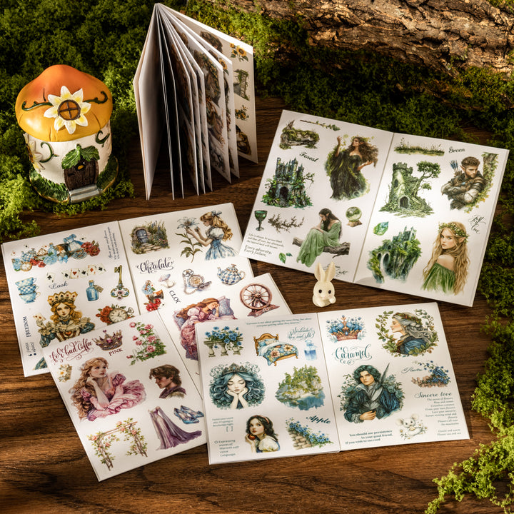 Magical Stickers Fairy Tale Sequels Pack Fantasy Journal Stickers