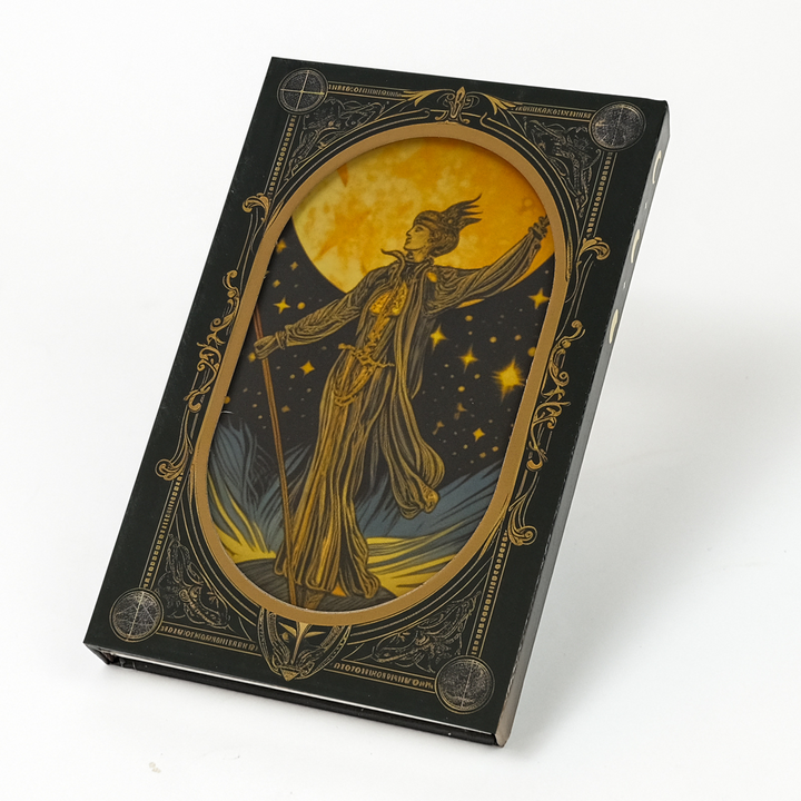 Magical Wand Under the Moon Hollow Design Planners Retro Theme Aesthetic Journal Scrapbooking