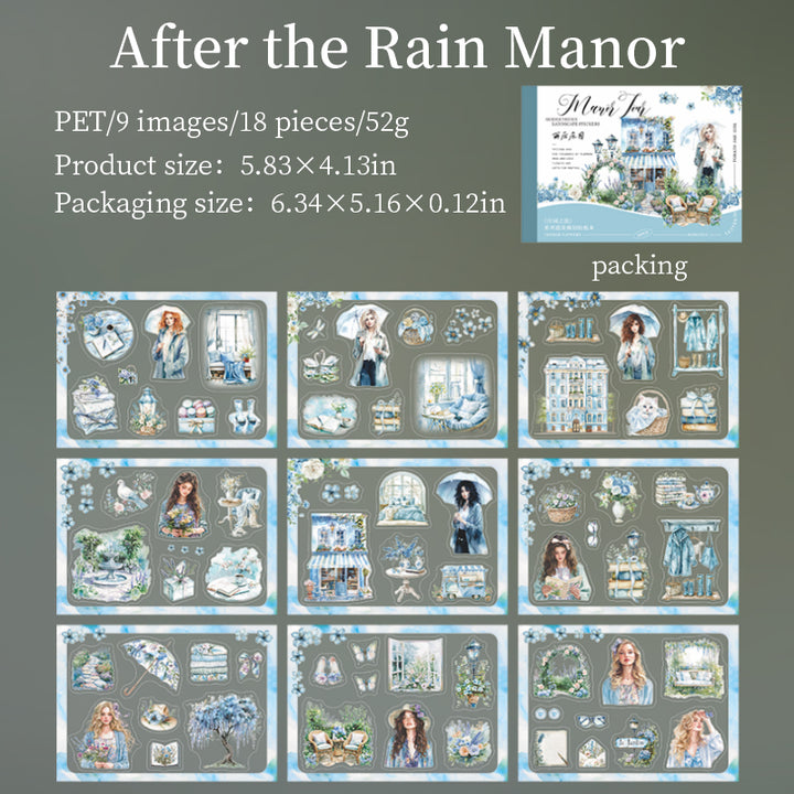 Manor Tour After the Rain Manor Weather Theme Stickers