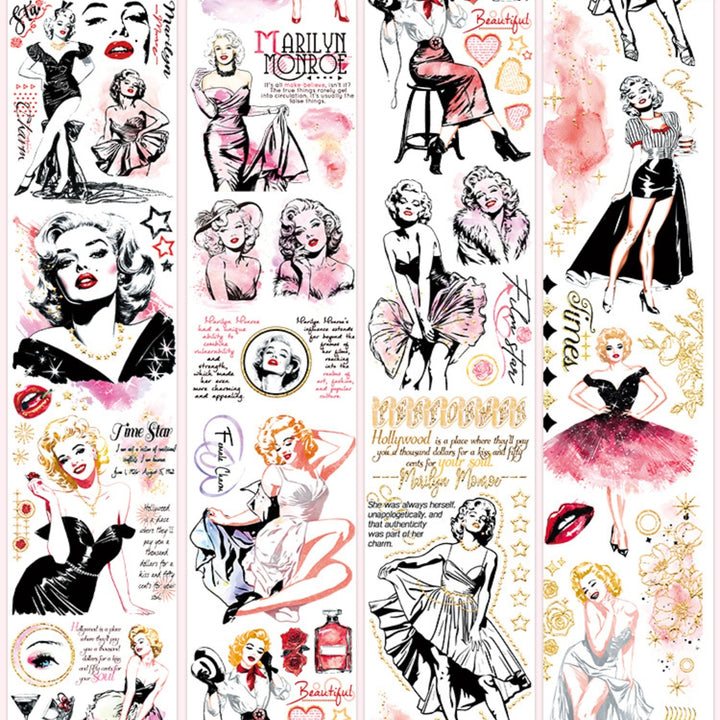 Marilyn Monroe PET Tape for Junk Journal and Personal Projects