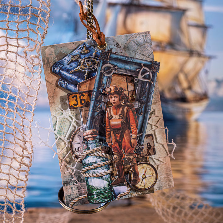 Maritime Time Vintage Stickers Artistic Craft
