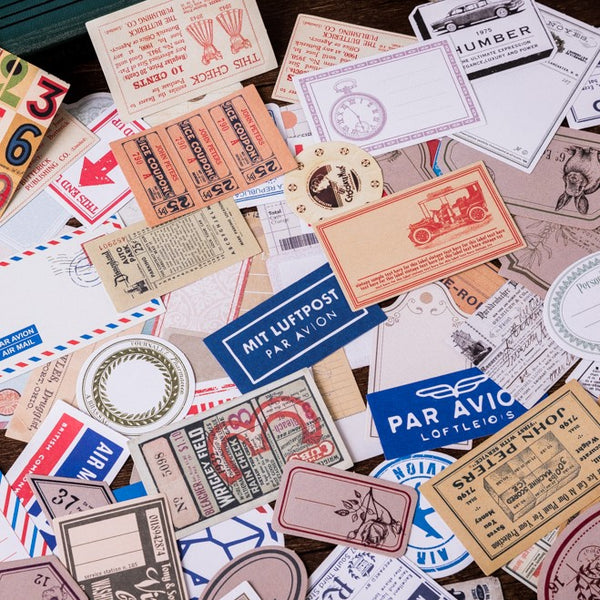 Matchbox Journal Supplies Retro Frame Stickers
