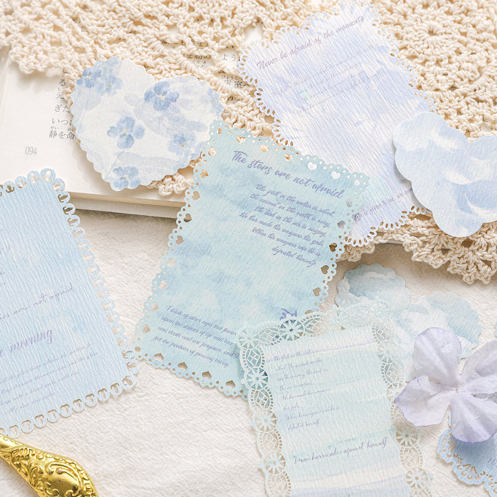 Material Paper Lace Dream Island Background Layering