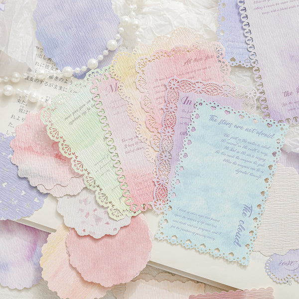 Material Paper Lace Dream Island Junk Journal Pages
