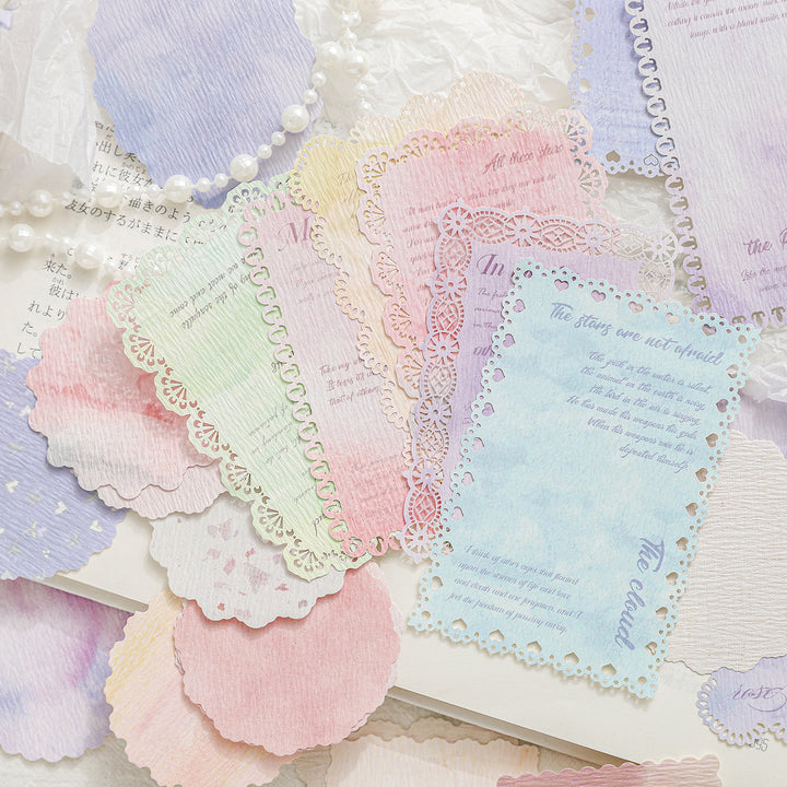 Material Paper Lace Dream Island Junk Journal Pages