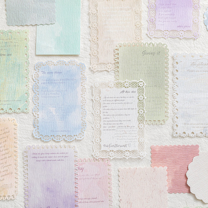 Material Paper Lace Dream Island Vintage Collage