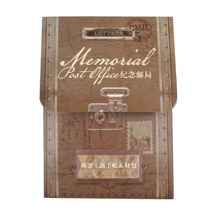 Memorial Post Office Decorative Stamps Stickers for DIY Projects