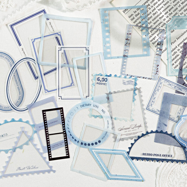 Memory Frame View Creative Scrapbook Stickers Perfect for Collages