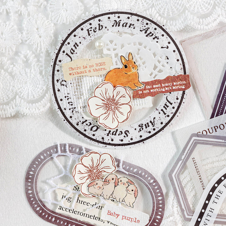 Memory Frame View Decorative Stickers Border Scrapbook