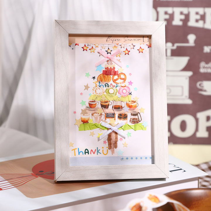 Mini Coffee Series Washi Tapes Coffee and Beverages Designs for Journals