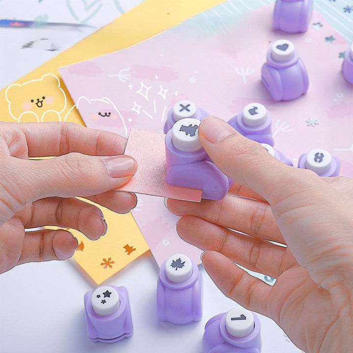 Mini DIY Puncher with Star and Animal Designs