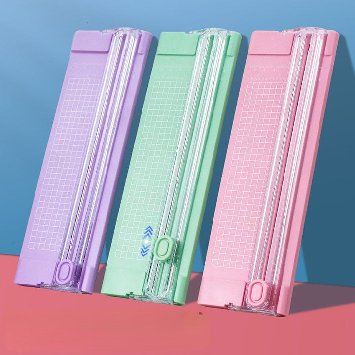 Mini Portable Paper Cutter Clean and Neat Cutting Results