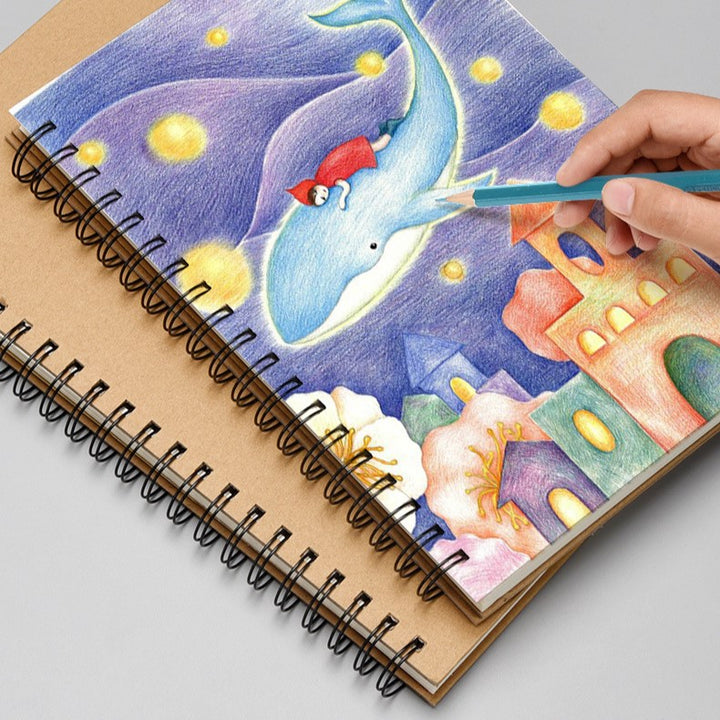 Minimalist A5 Journal Thick Paper Notebook for Collage and Scrapbooking
