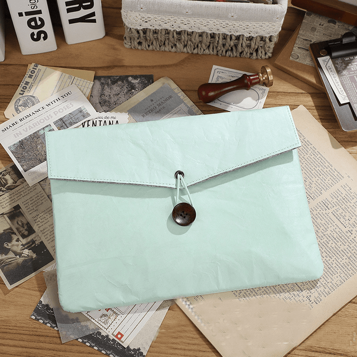 Planner Sticker Organizer Bag – Vintage Dupont Paper Storage Case ...