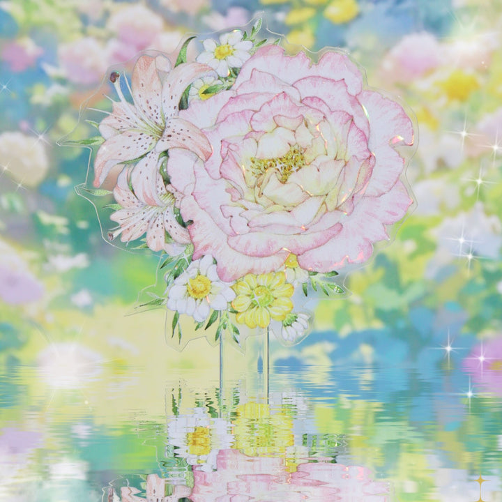 Monet Garden Floral PET Tape Ideal For Creative Journaling