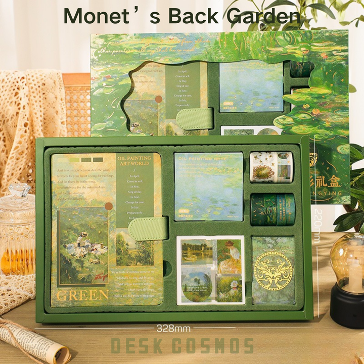 Monet s Back Garden Bullet Journal with Stickers
