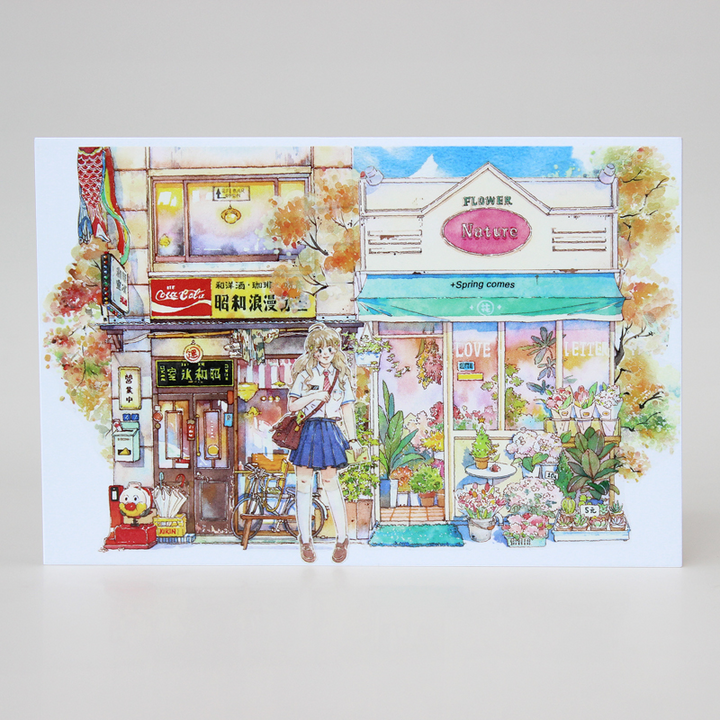 Morning Series Cute Characters PET Decorative Tape