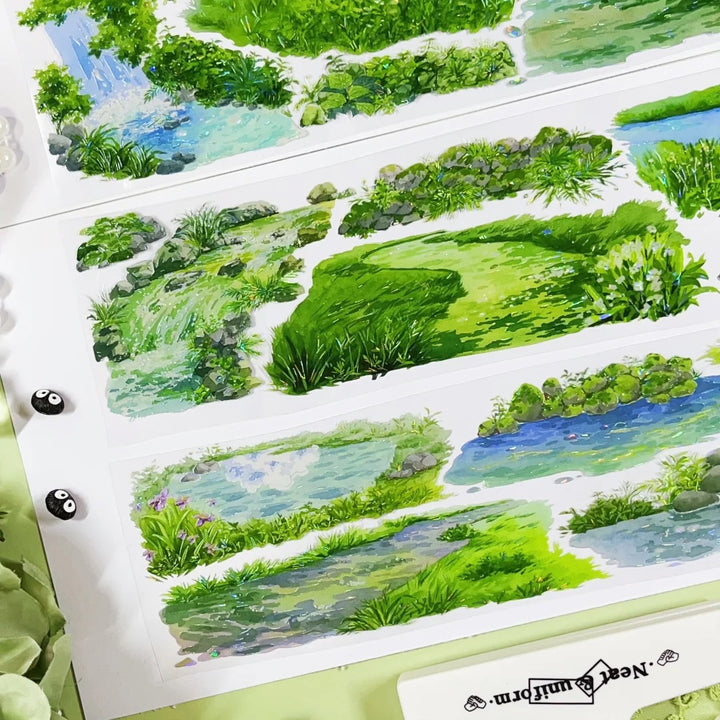 Mountain Stream PET Tape Mountain Stream Japanese Style