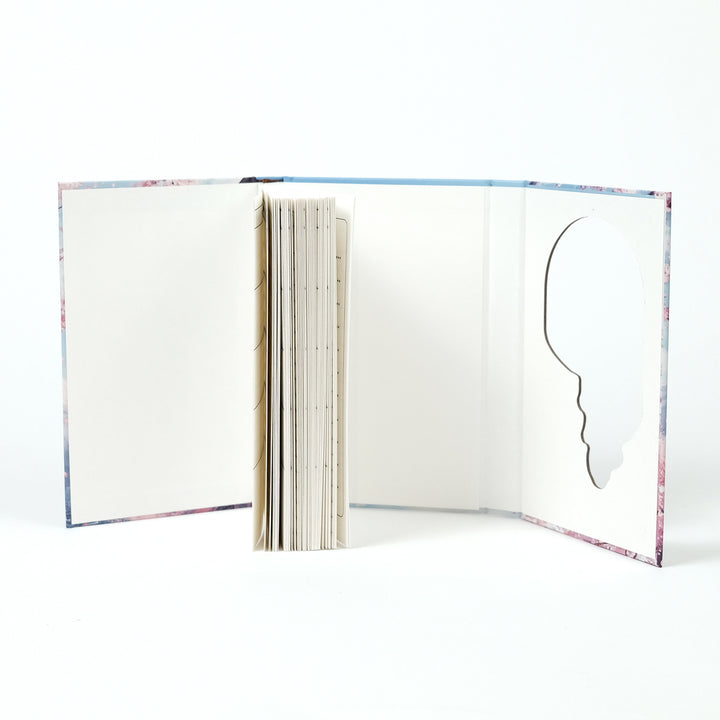Mt Fuji Series Trifold Planner Hollow Magnetic Closure Travel Journal Suitable for Personalization