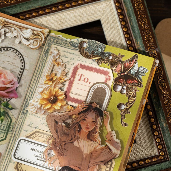 Muse Collection Border Paper Stickers for Journaling