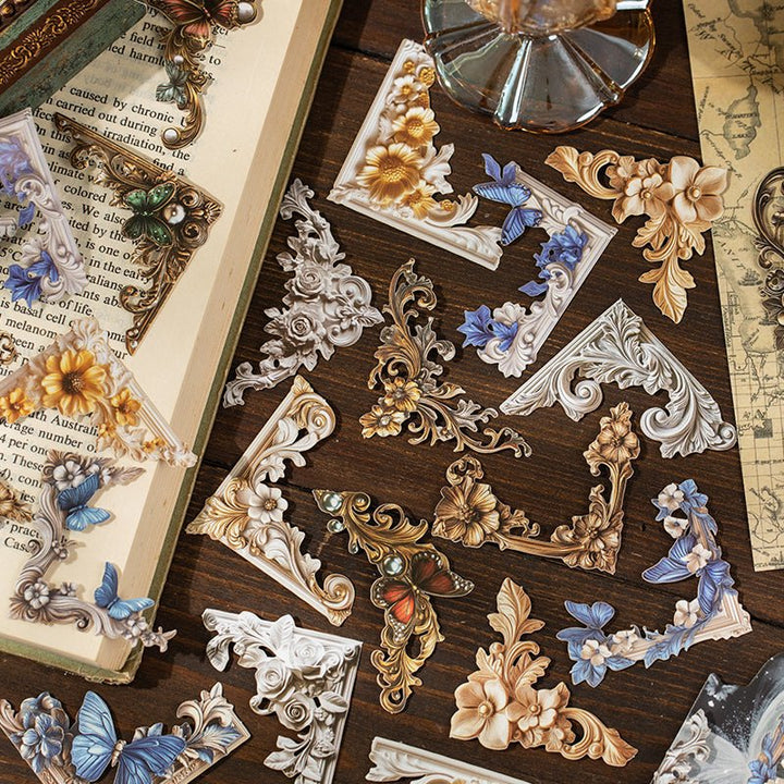 Muse Vintage Frame Cardstock Stickers Ephemera