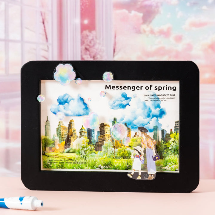 My Colorful World Cute Girls Scrapbooking Supply