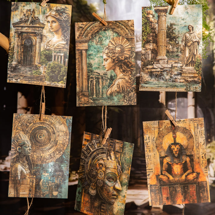 Mysterious Explorer Magic Mysticism Stickers Set