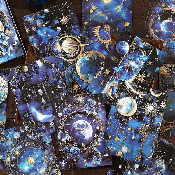 Mystic Background Paper Deep Space Astral Texture