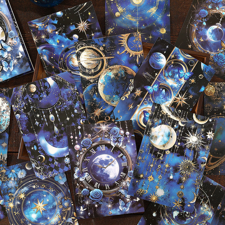 Mystic Background Paper Deep Space Astral Texture
