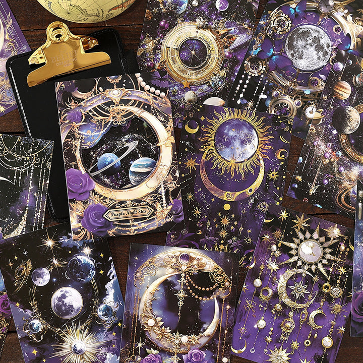 Mystic Background Paper Deep Space Cosmic Theme