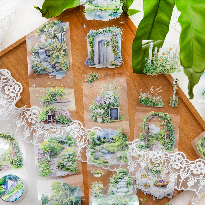 Natural Scenery PET Tapes A Season Of Greenery Collection
