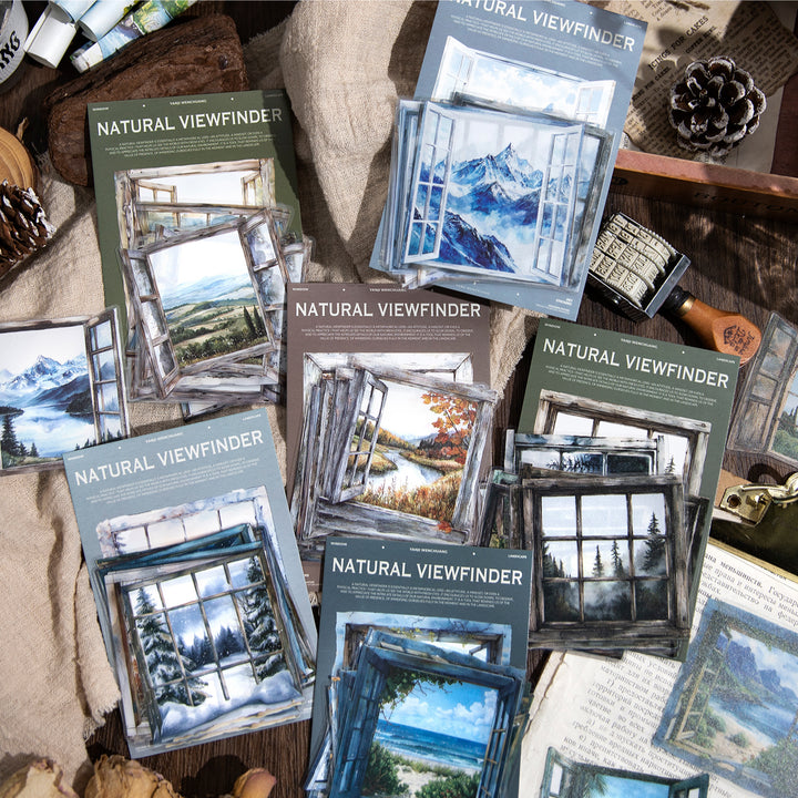 Natural Viewfinder Natural Scenery Sticker Pack