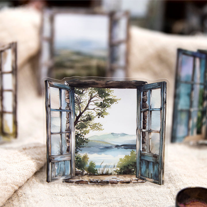 Natural Viewfinder PET Stickers Seasonal View