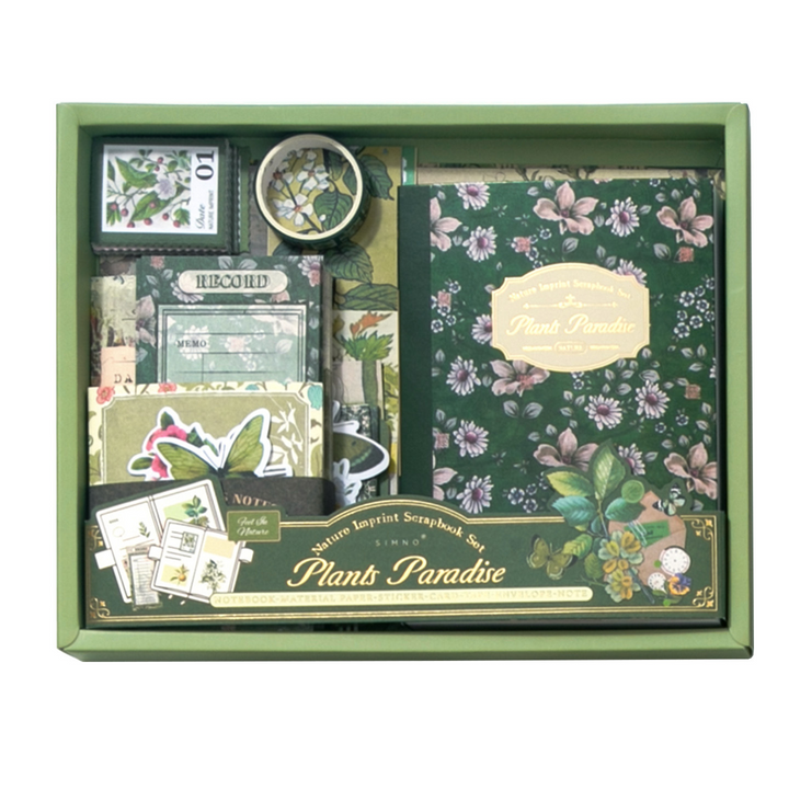 Nature Journal Sticker Box Nature Impression Paper Stickers and Notes