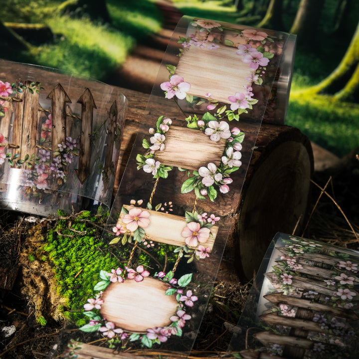 Nature PET Tape The Forest Guide Wood Tag