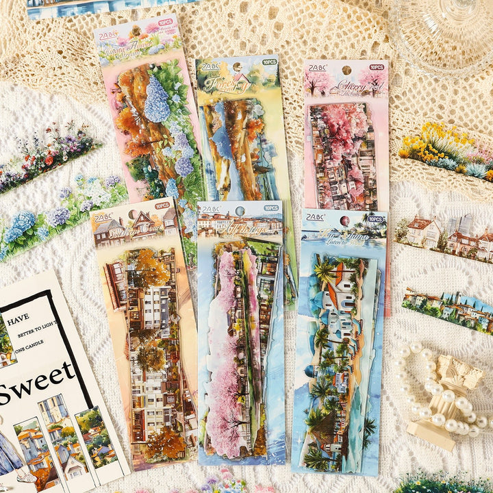 Nature Stickers Thought of Lin forest style