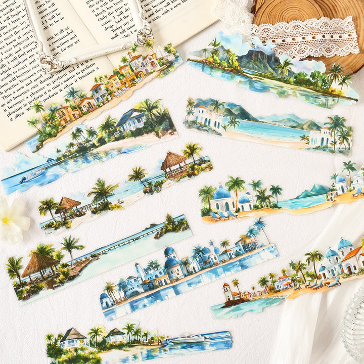 Nature Stickers Thought of Lin notebook layout