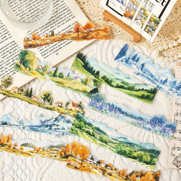 Nature Stickers Thought of Lin soft nature tone