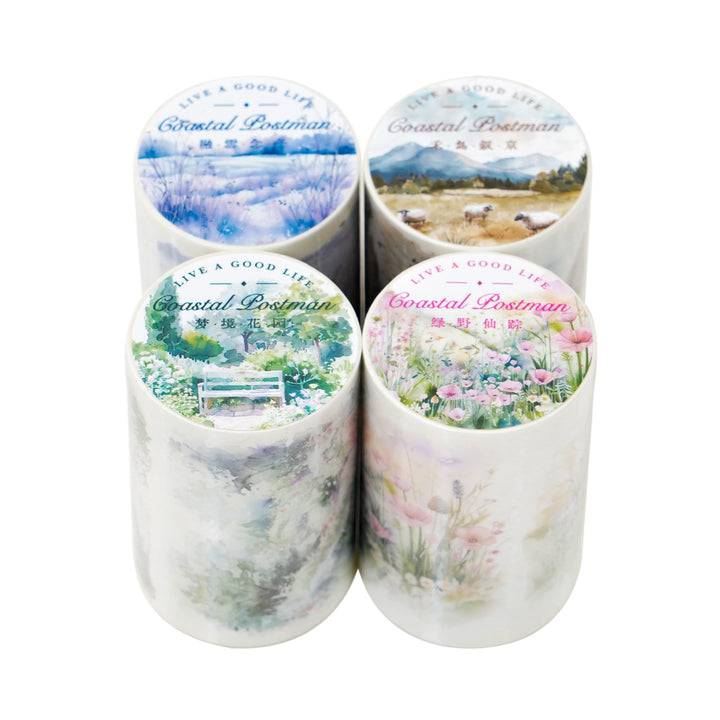 Nature Washi All Over the Mountain Breeze Art Journal Supply