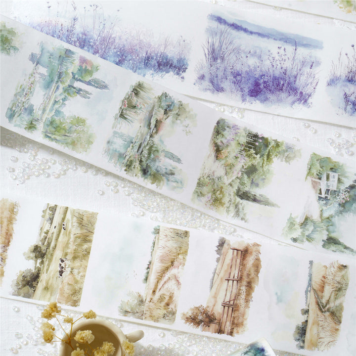 Nature Washi All Over the Mountain Breeze Decorative Washi Roll